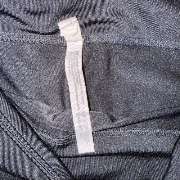 FP Movement by Free People Black Leggings w/ reflective geometric stripe Sz L - Picture 5 of 8